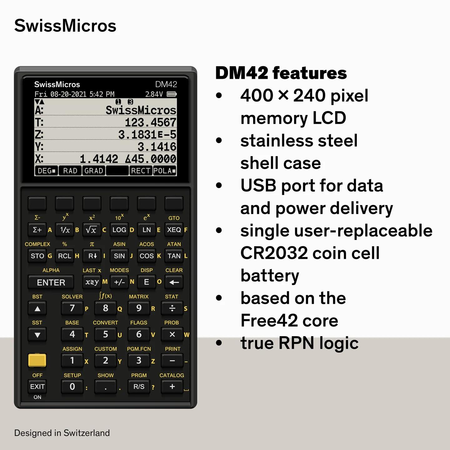DM42 Scientific Calculator