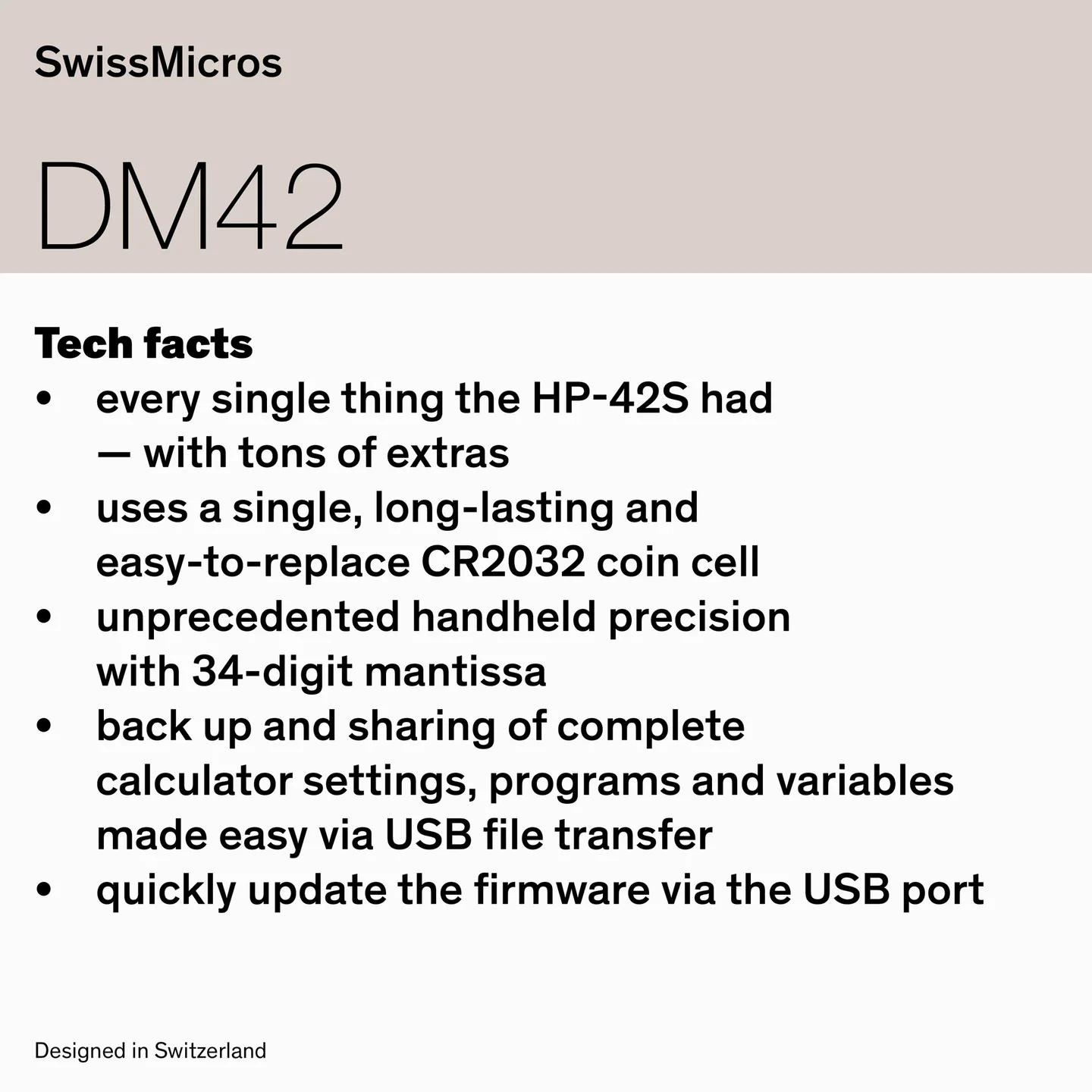 DM42 Scientific Calculator