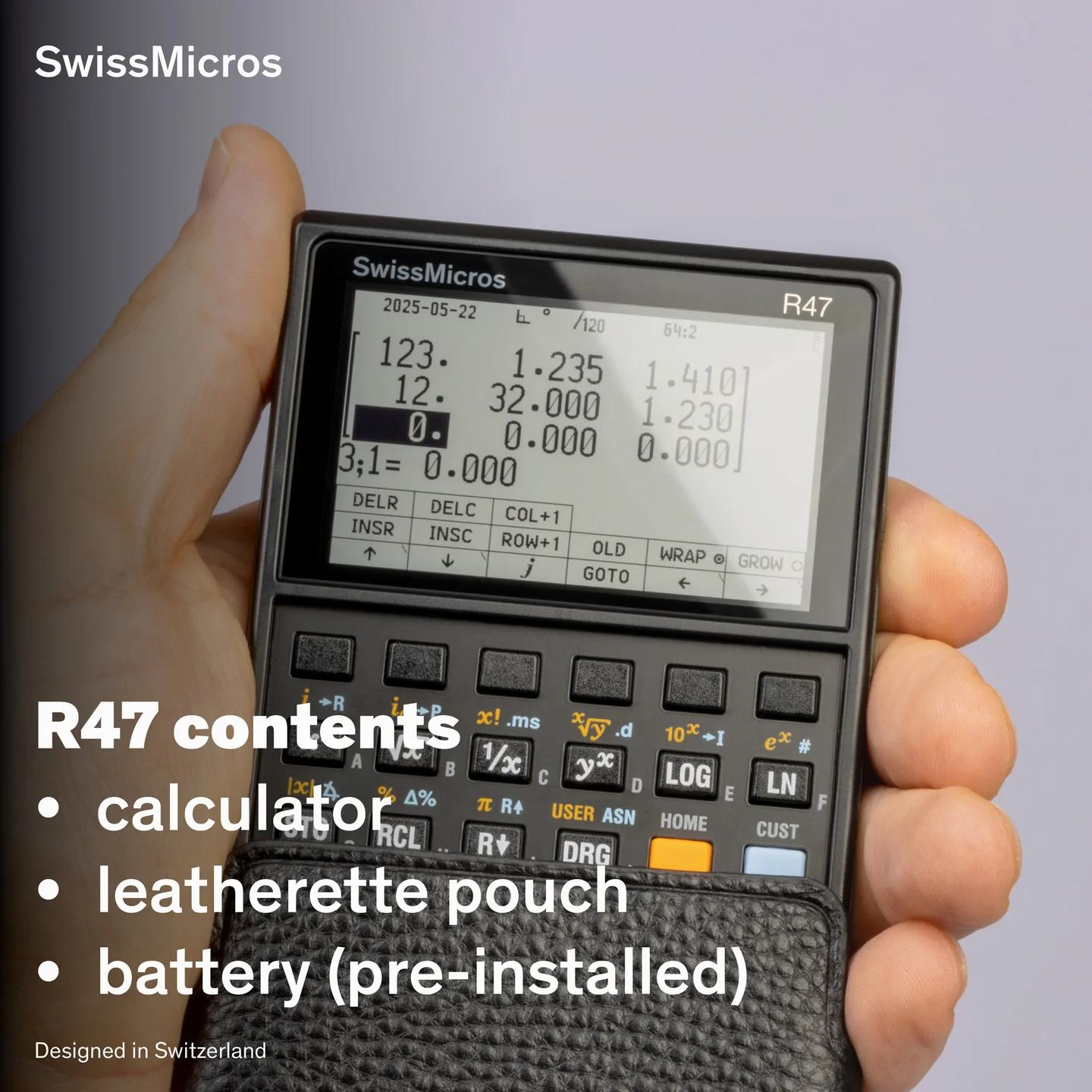 R47 Scientific Calculator