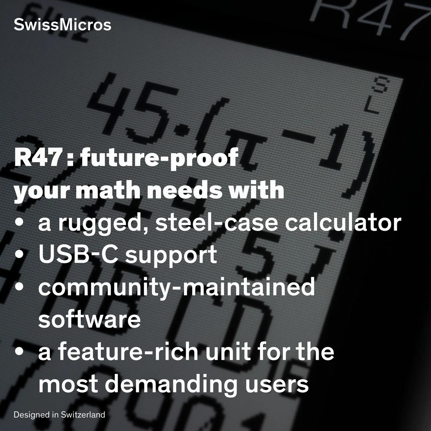 R47 Scientific Calculator