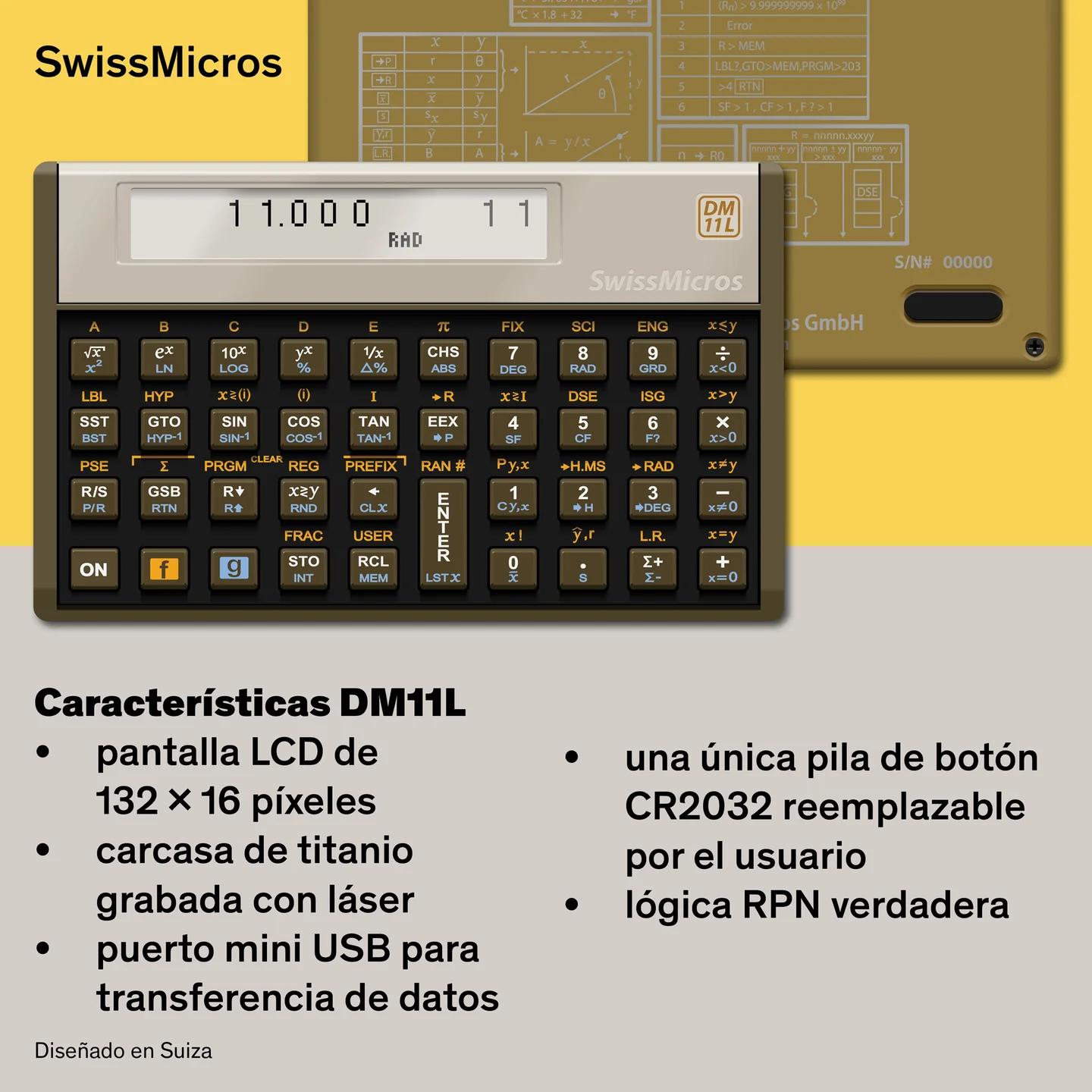 Calculadora científica DM11L
