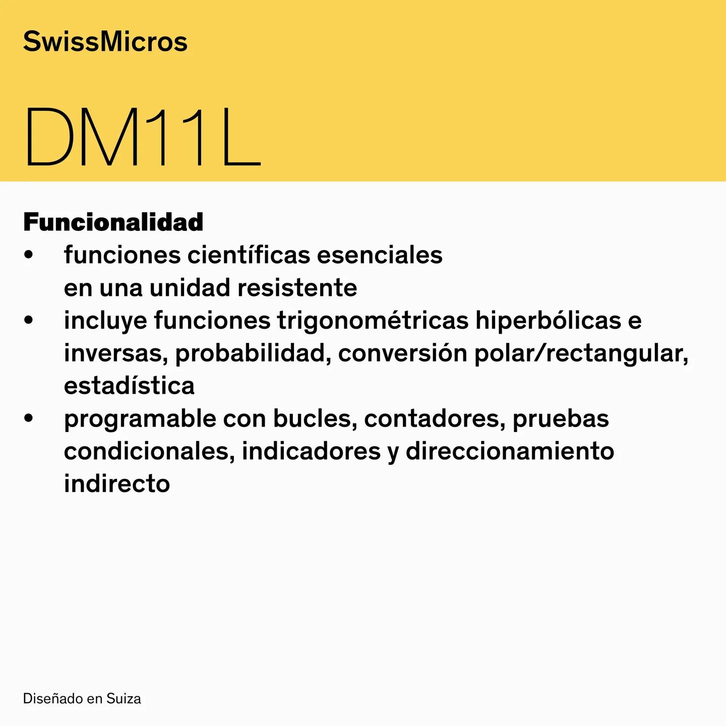 Calculadora científica DM11L