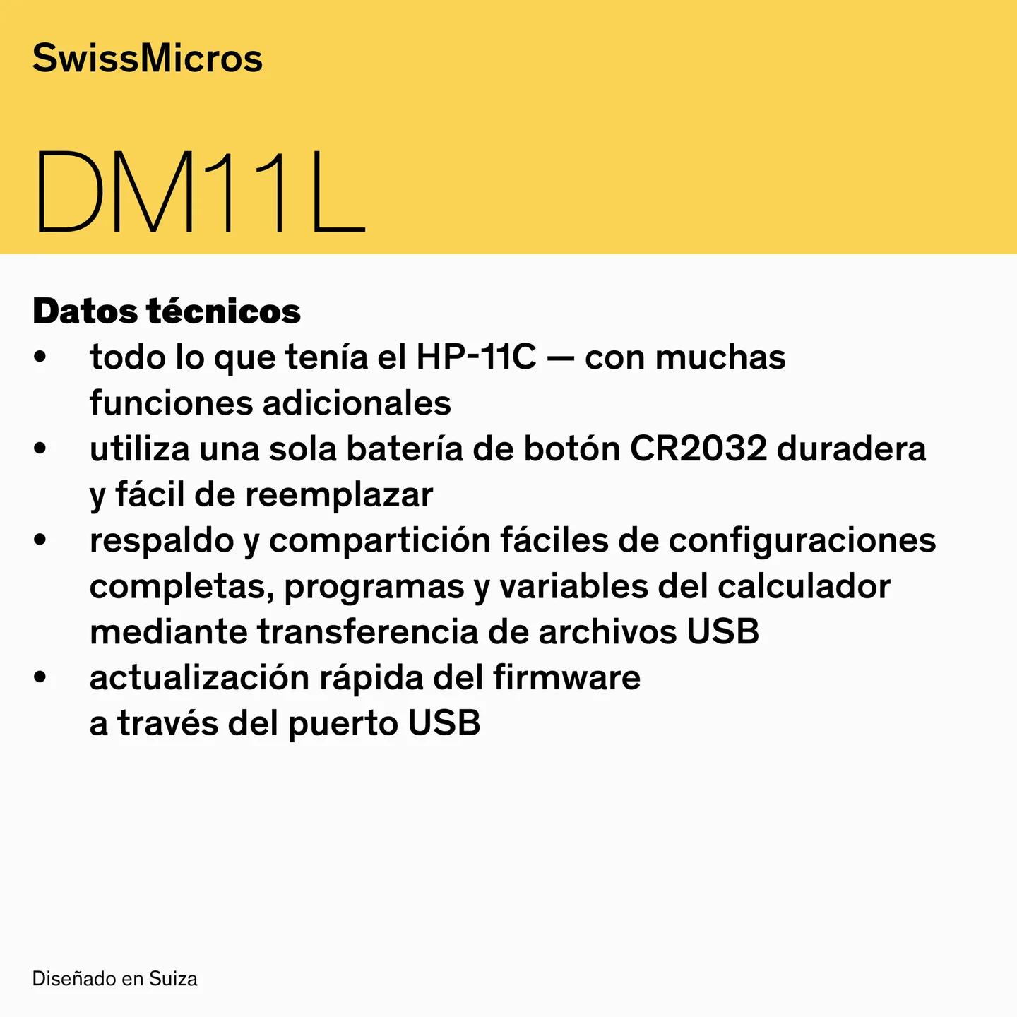 Calculadora científica DM11L
