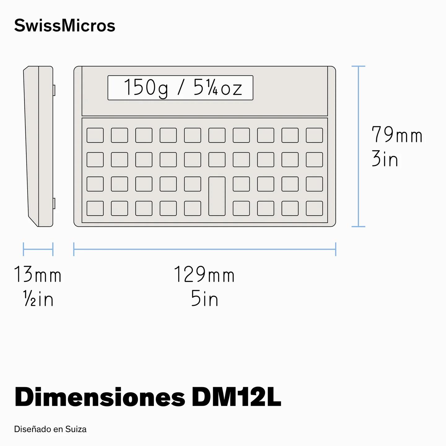Calculadora financiera DM12L