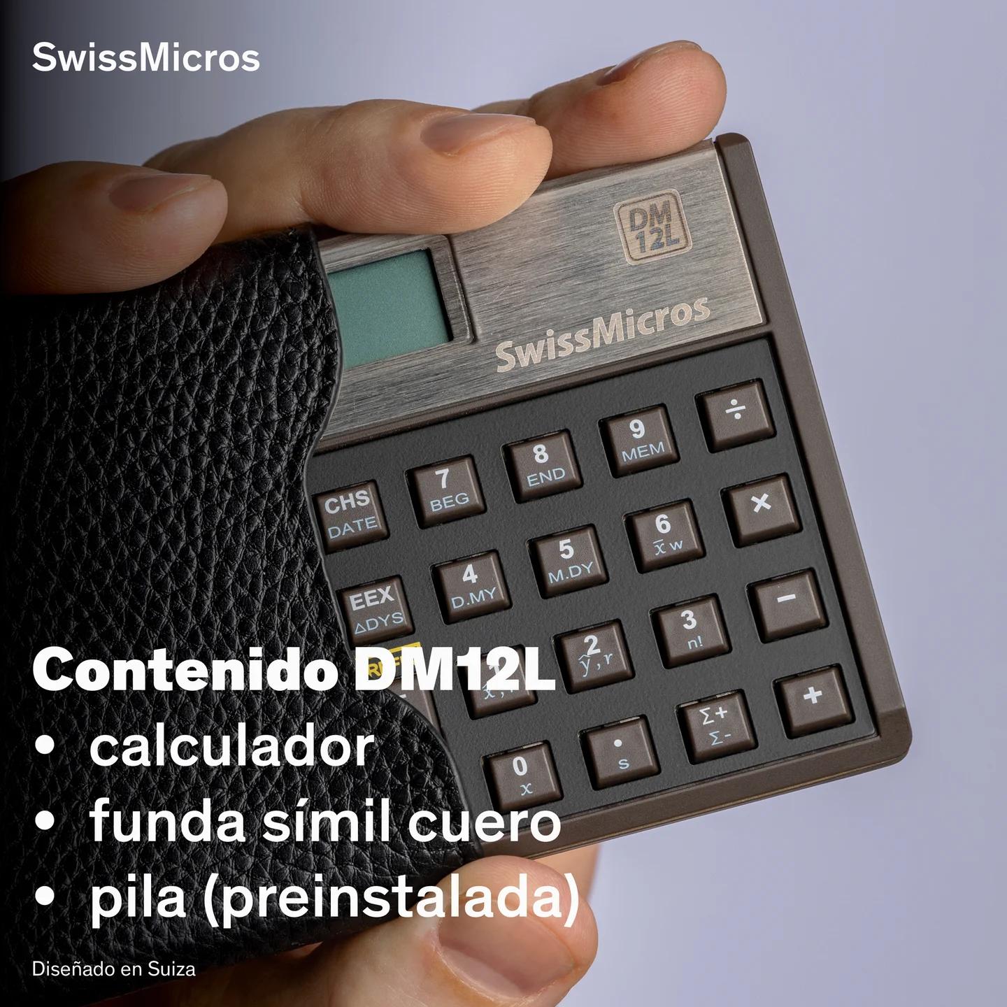 Calculadora financiera DM12L