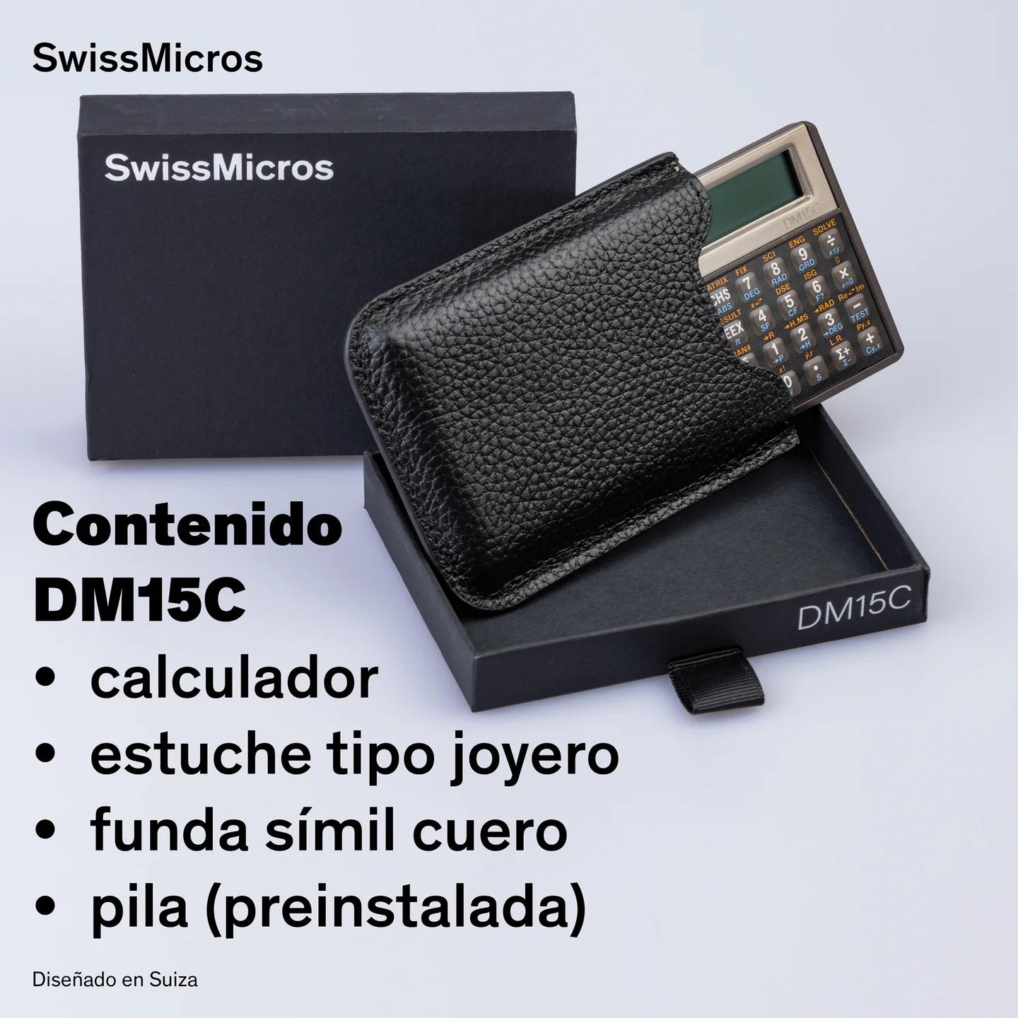 Calculadora científica DM15C