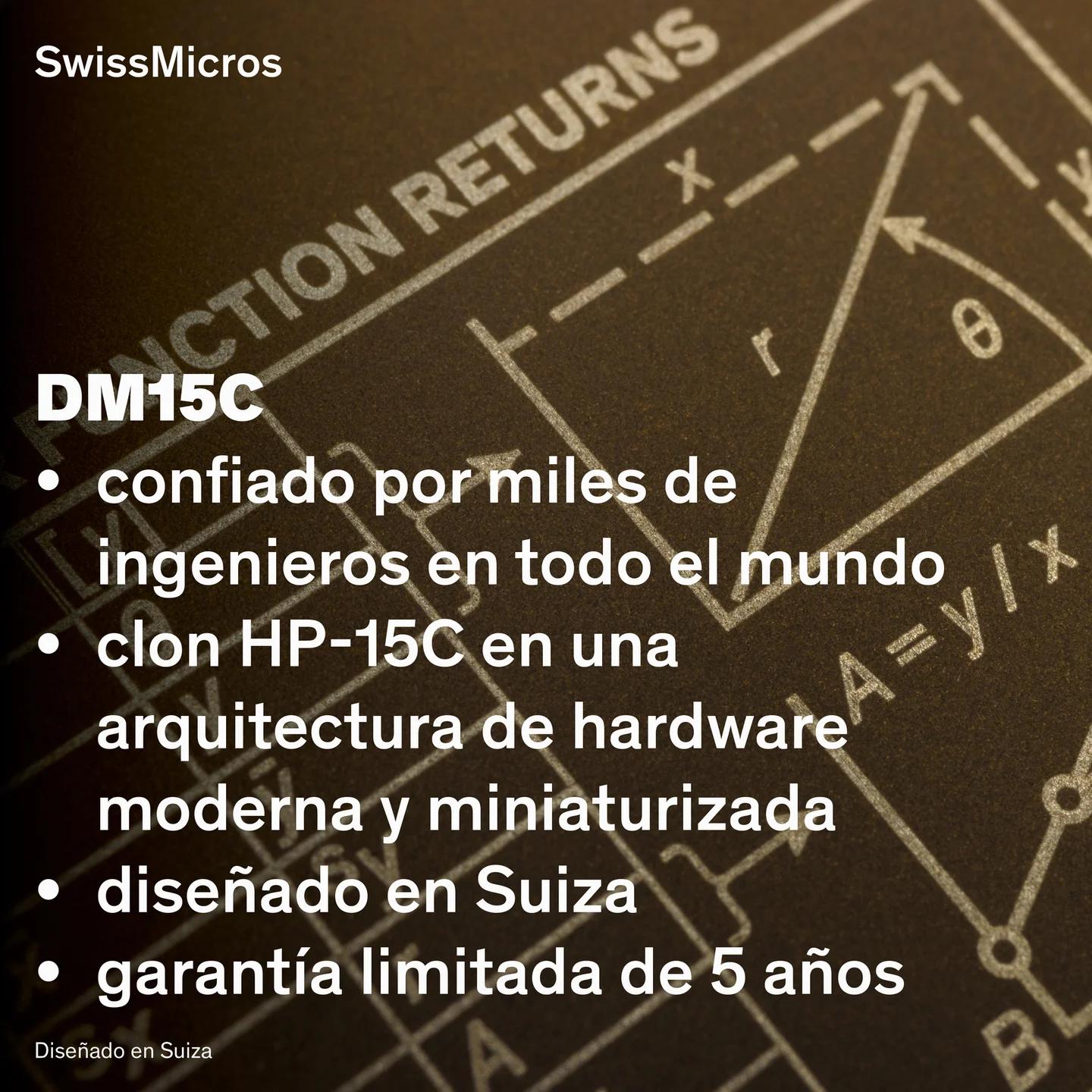 Calculadora científica DM15C