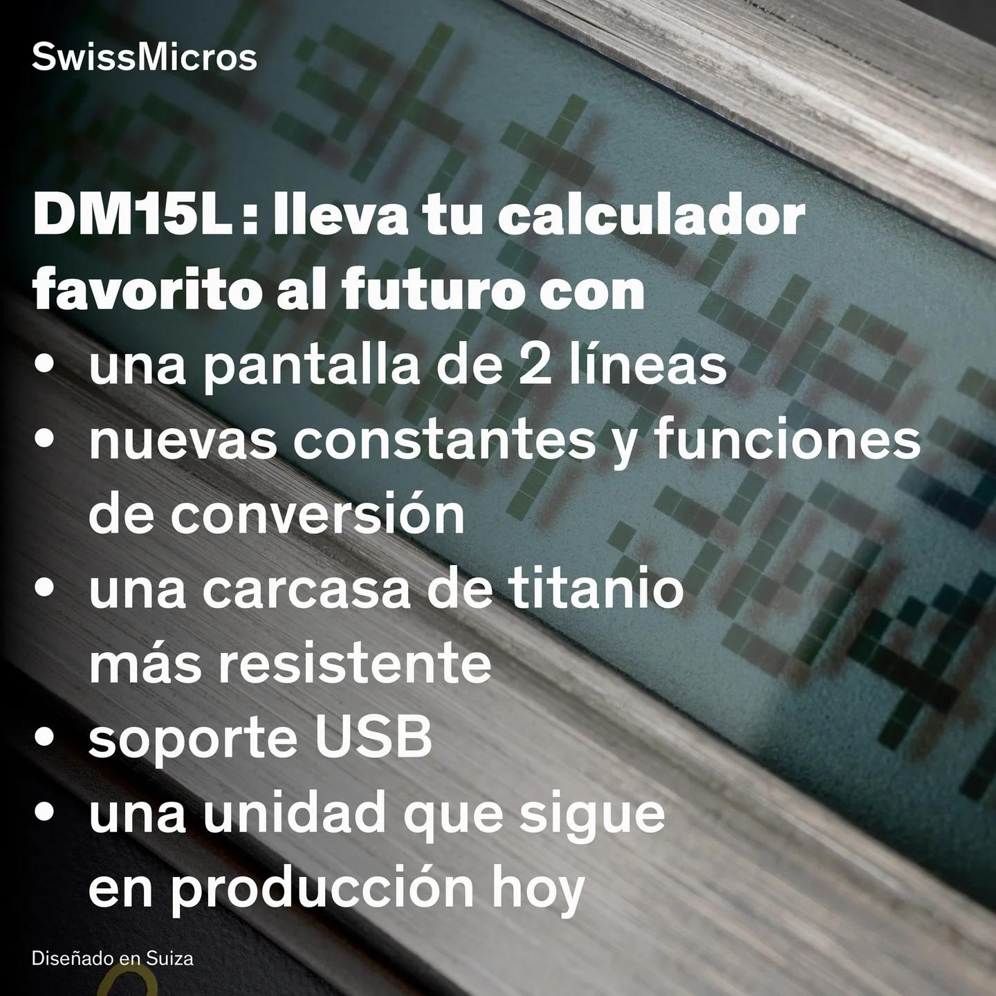 Calculadora científica DM15L