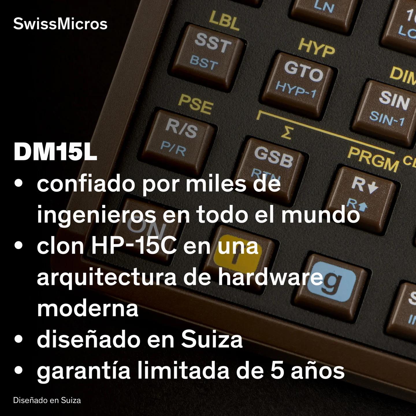 Calculadora científica DM15L