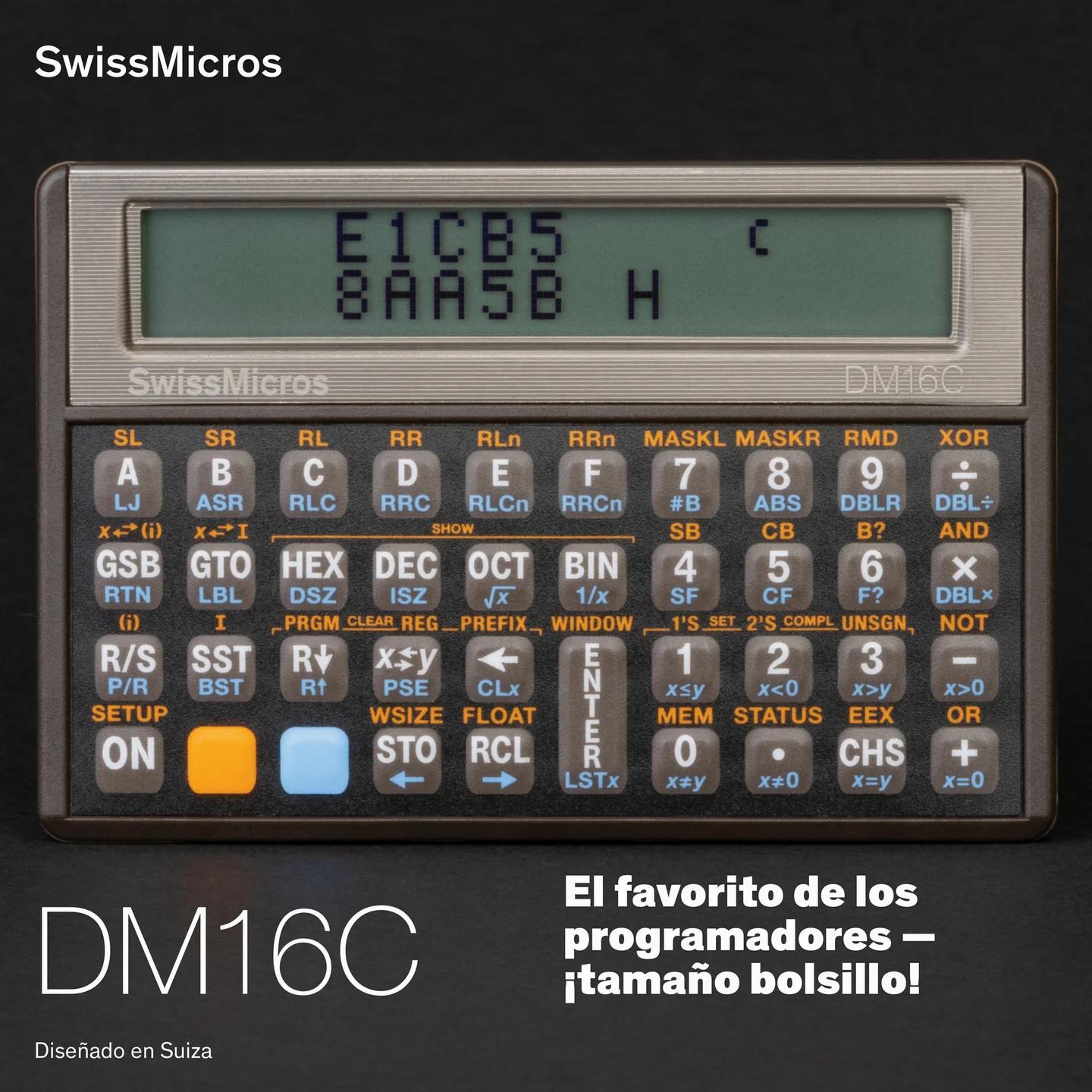 Calculadora para programadores DM16C