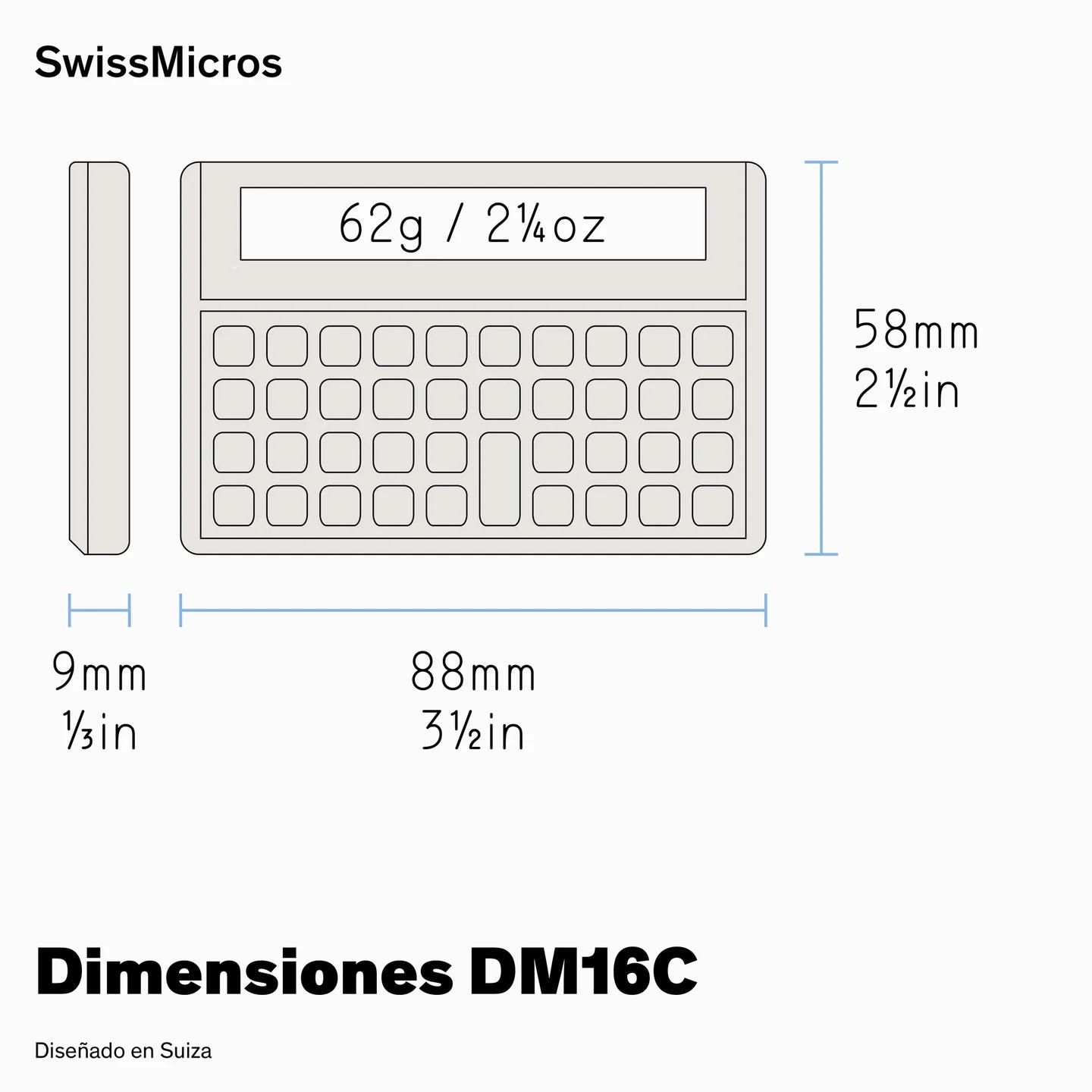 Calculadora para programadores DM16C