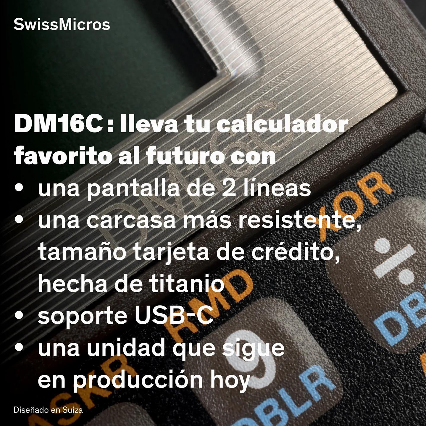 Calculadora para programadores DM16C