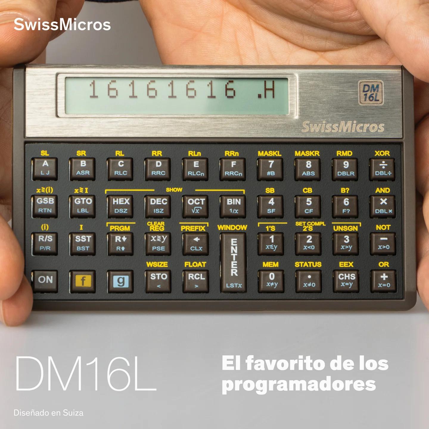 Calculadora para programadores DM16L