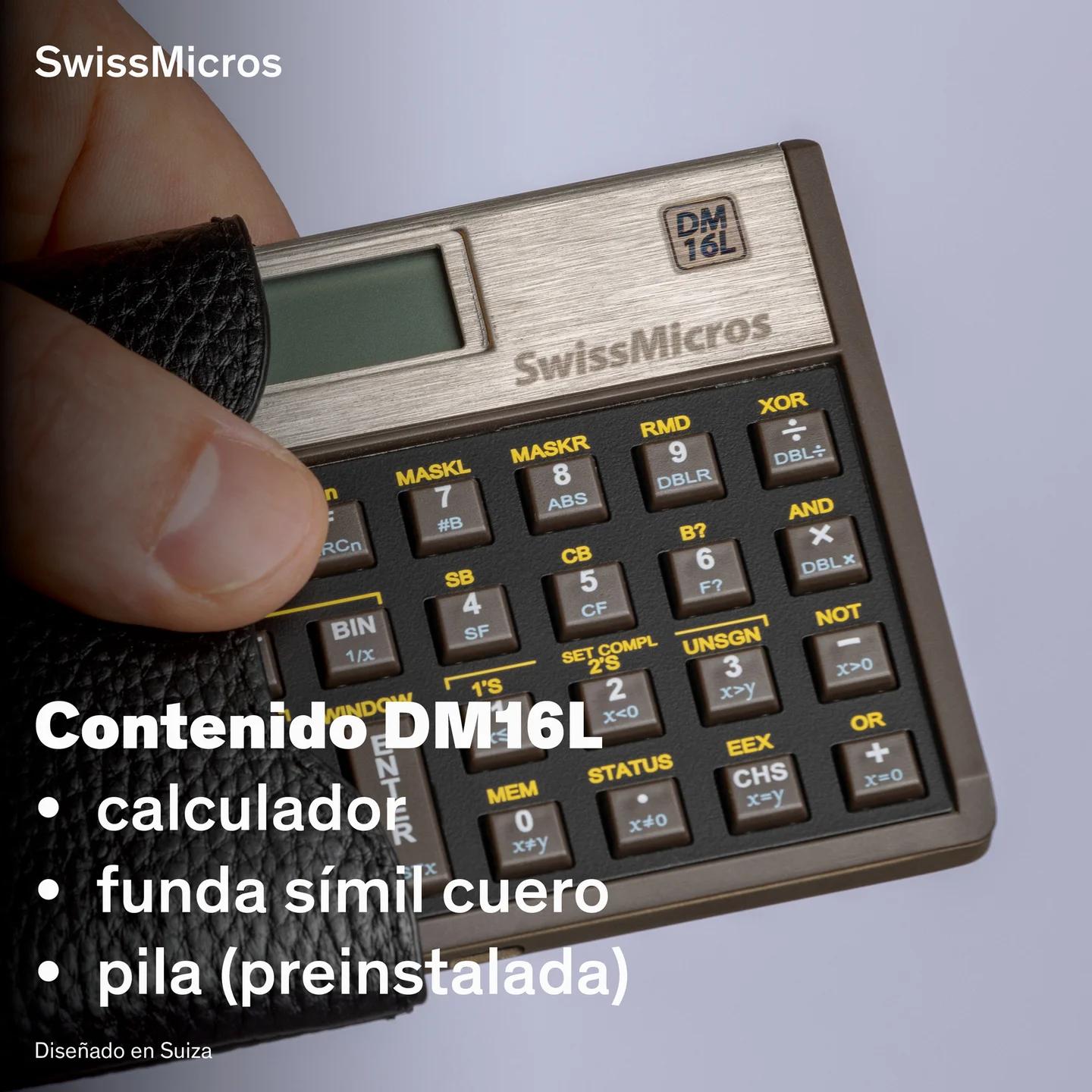 Calculadora para programadores DM16L