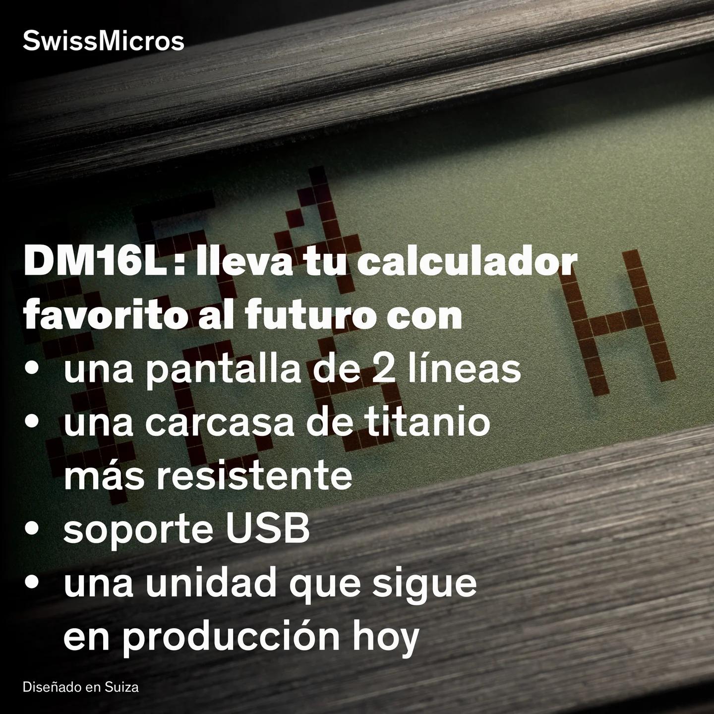 Calculadora para programadores DM16L