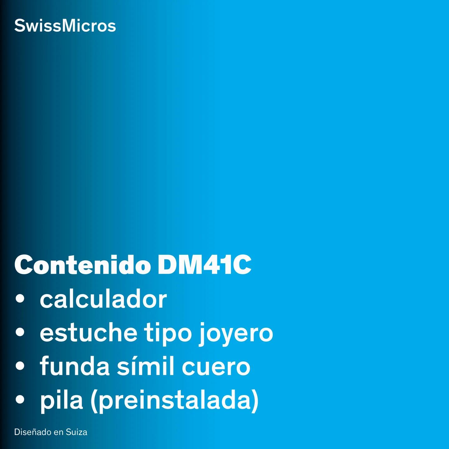 Calculadora del sistema DM41C
