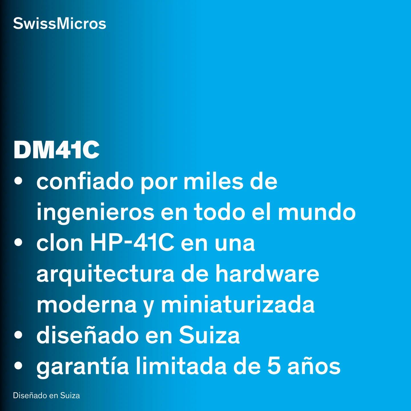 Calculadora del sistema DM41C