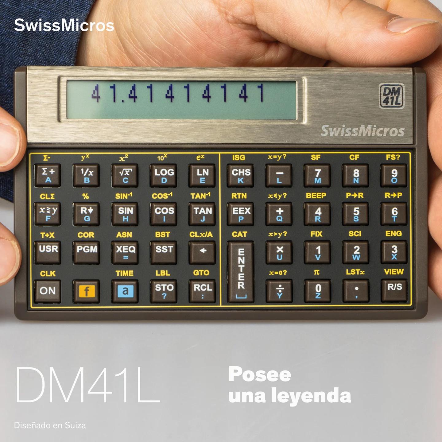 Calculadora del sistema DM41L