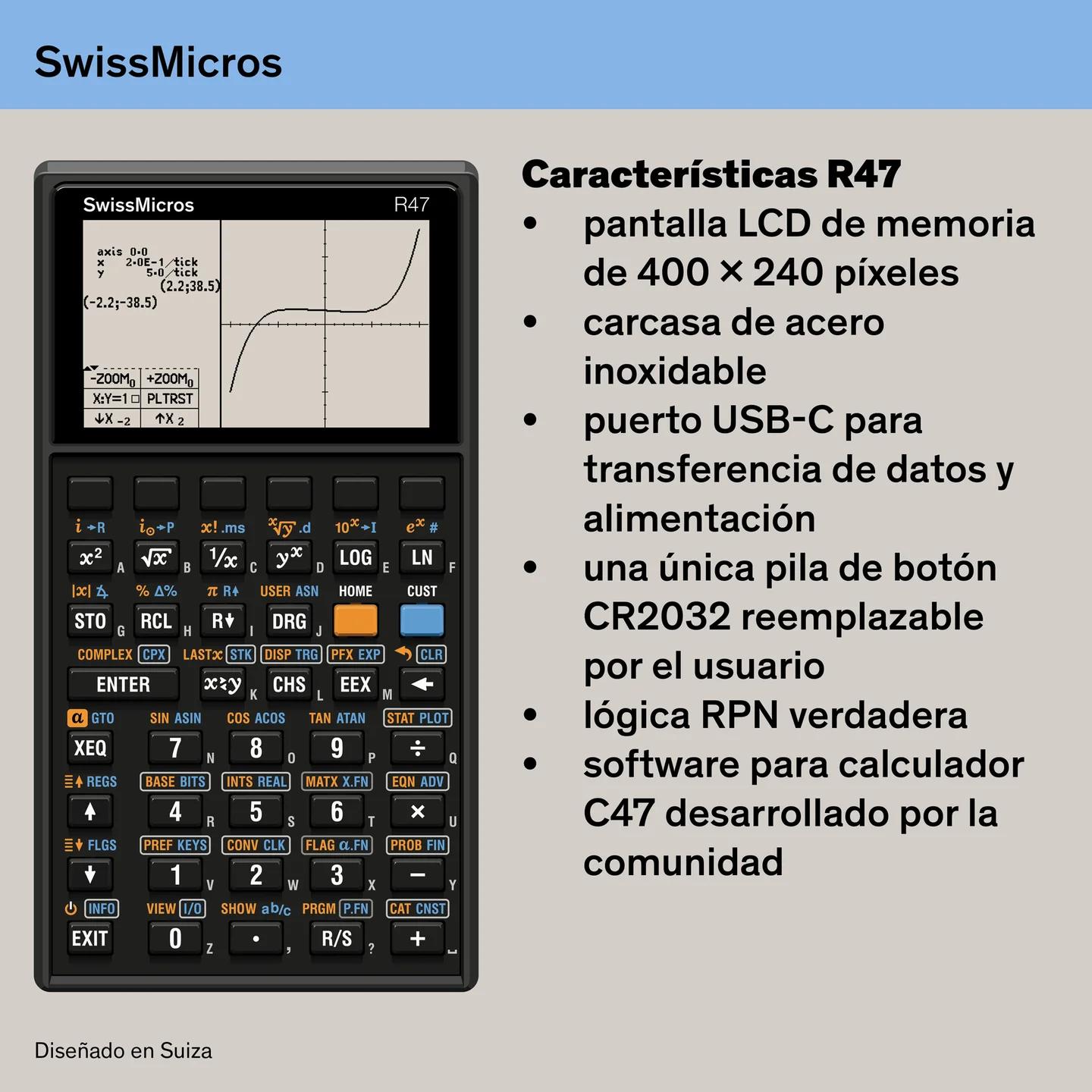 Calculadora científica R47
