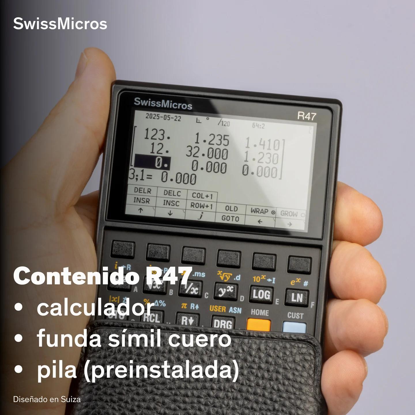 Calculadora científica R47