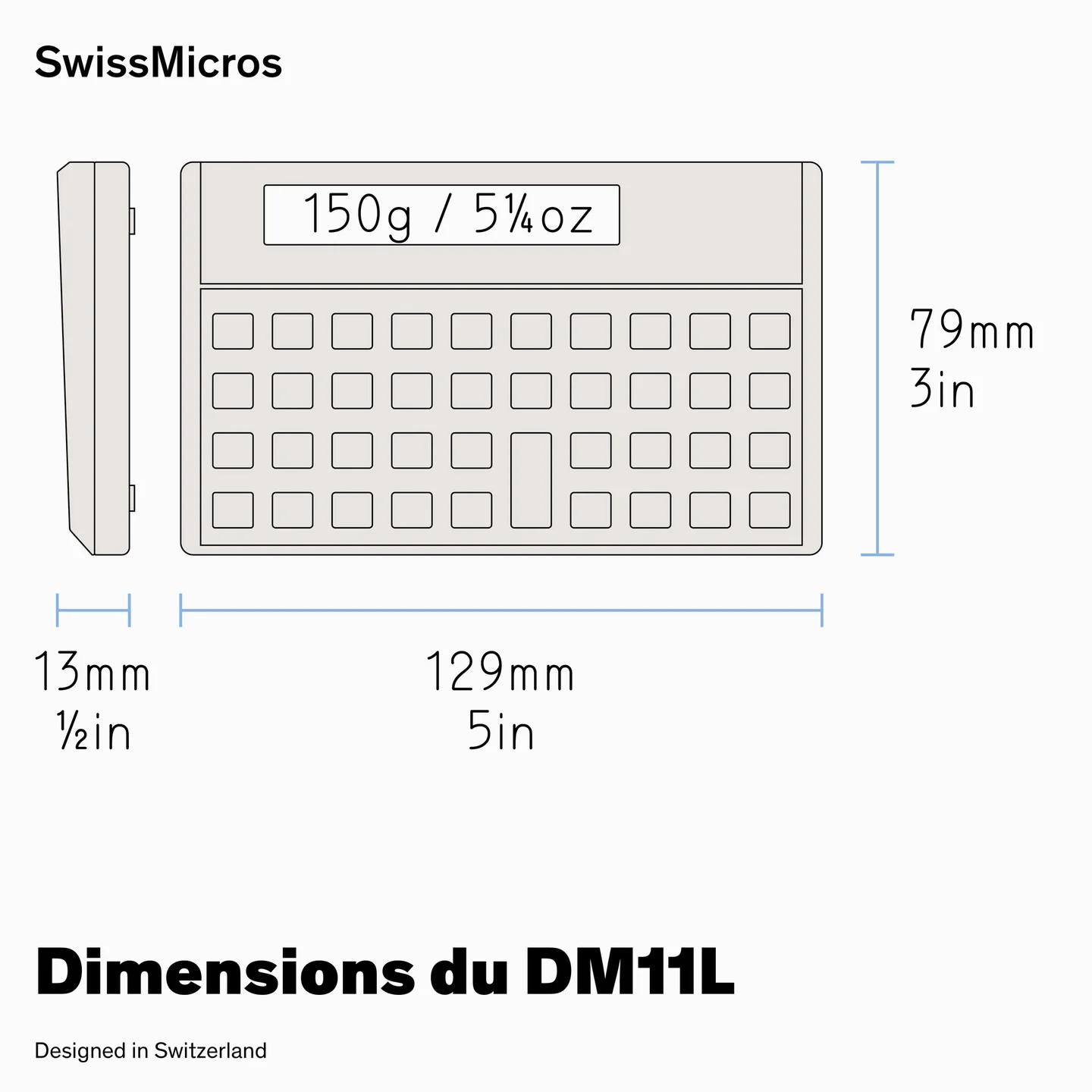 Calculatrice scientifique DM11L