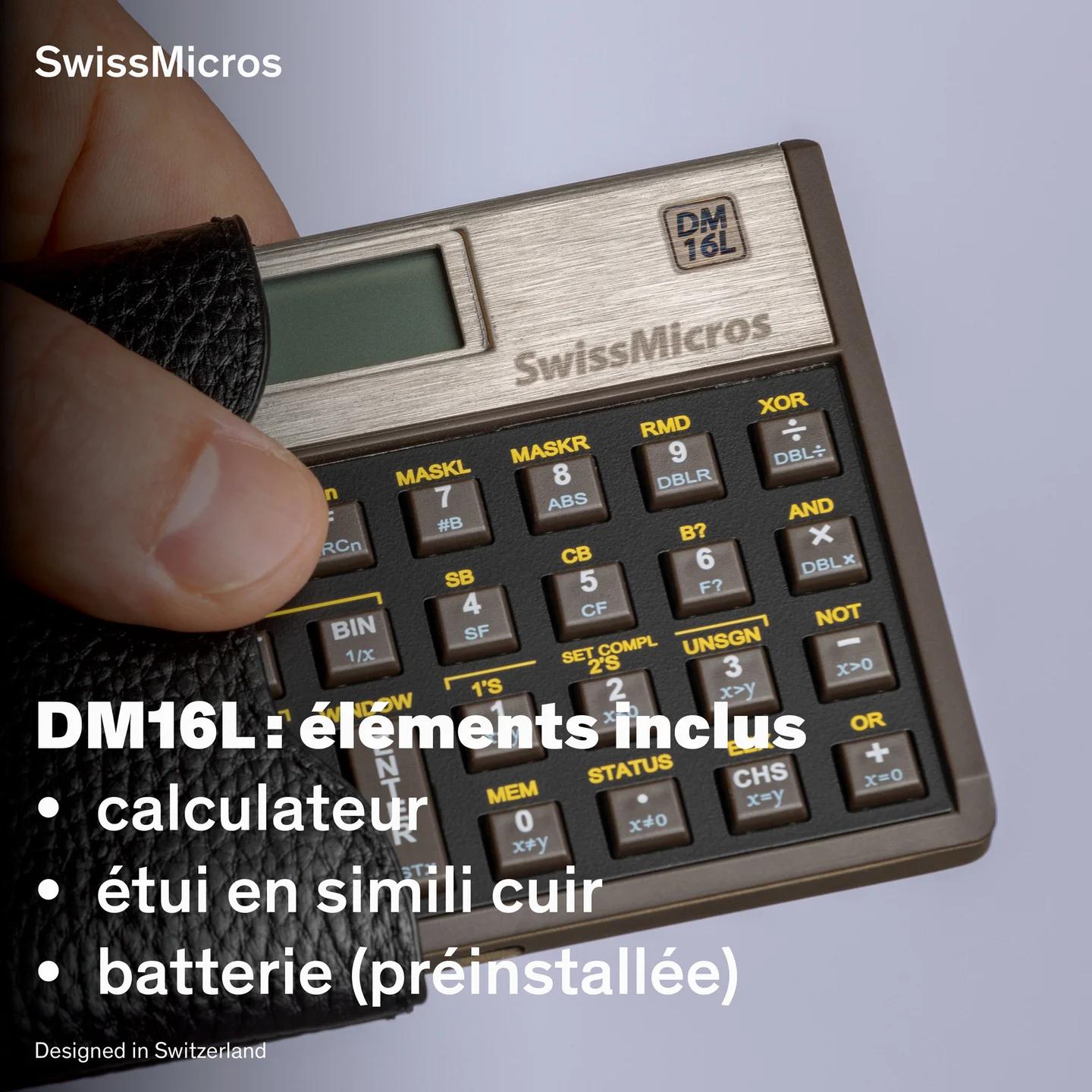 Calculatrice de programmation DM16L