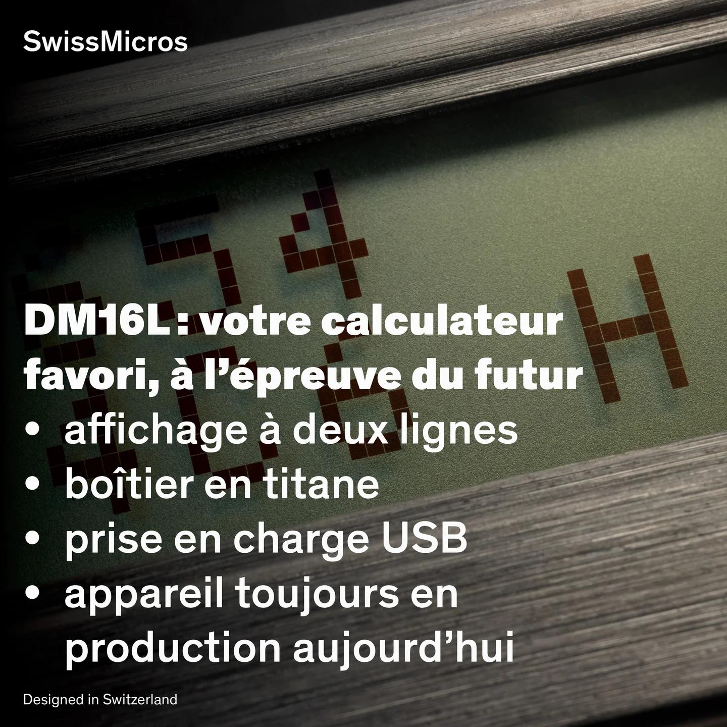 Calculatrice de programmation DM16L