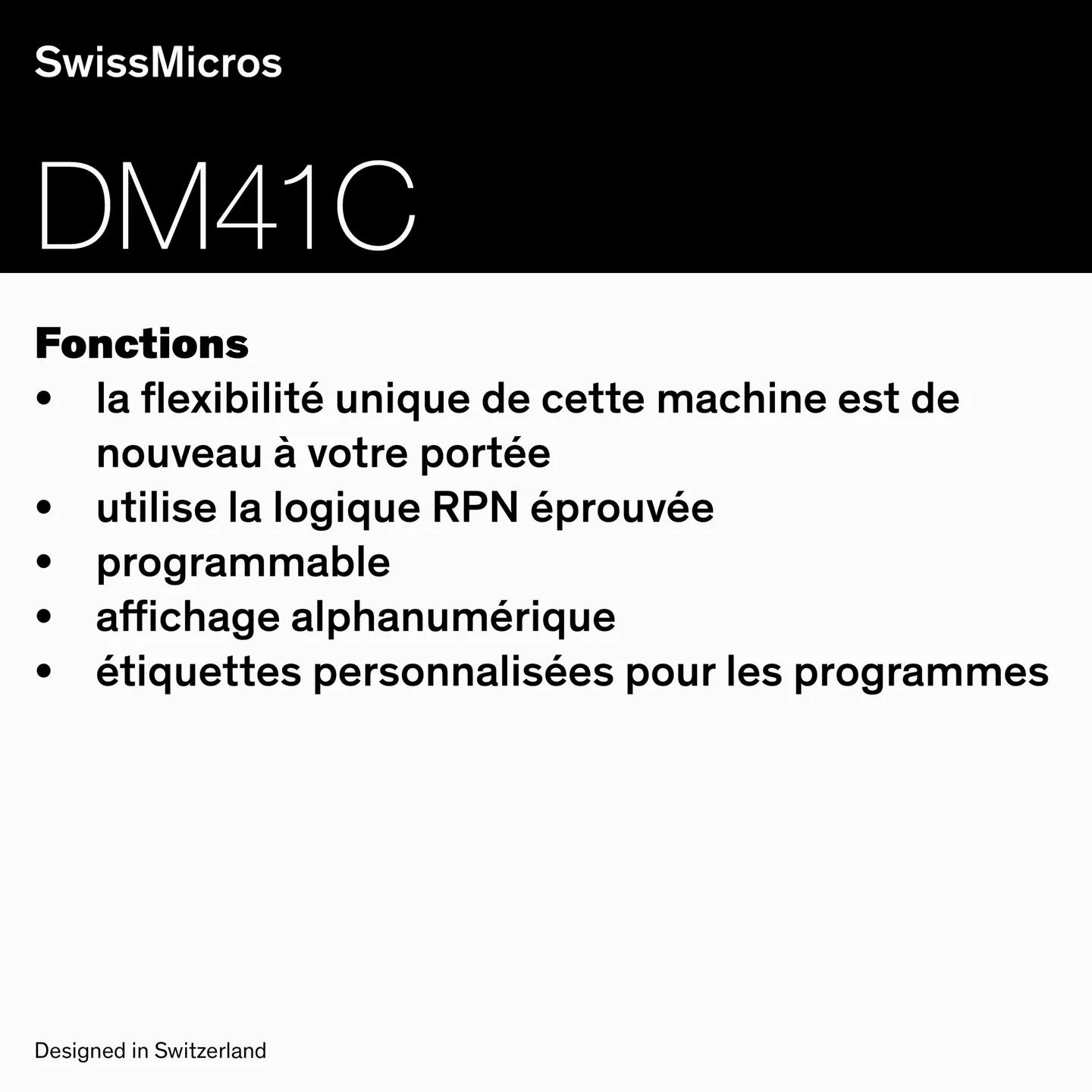 Calculateur du système DM41C