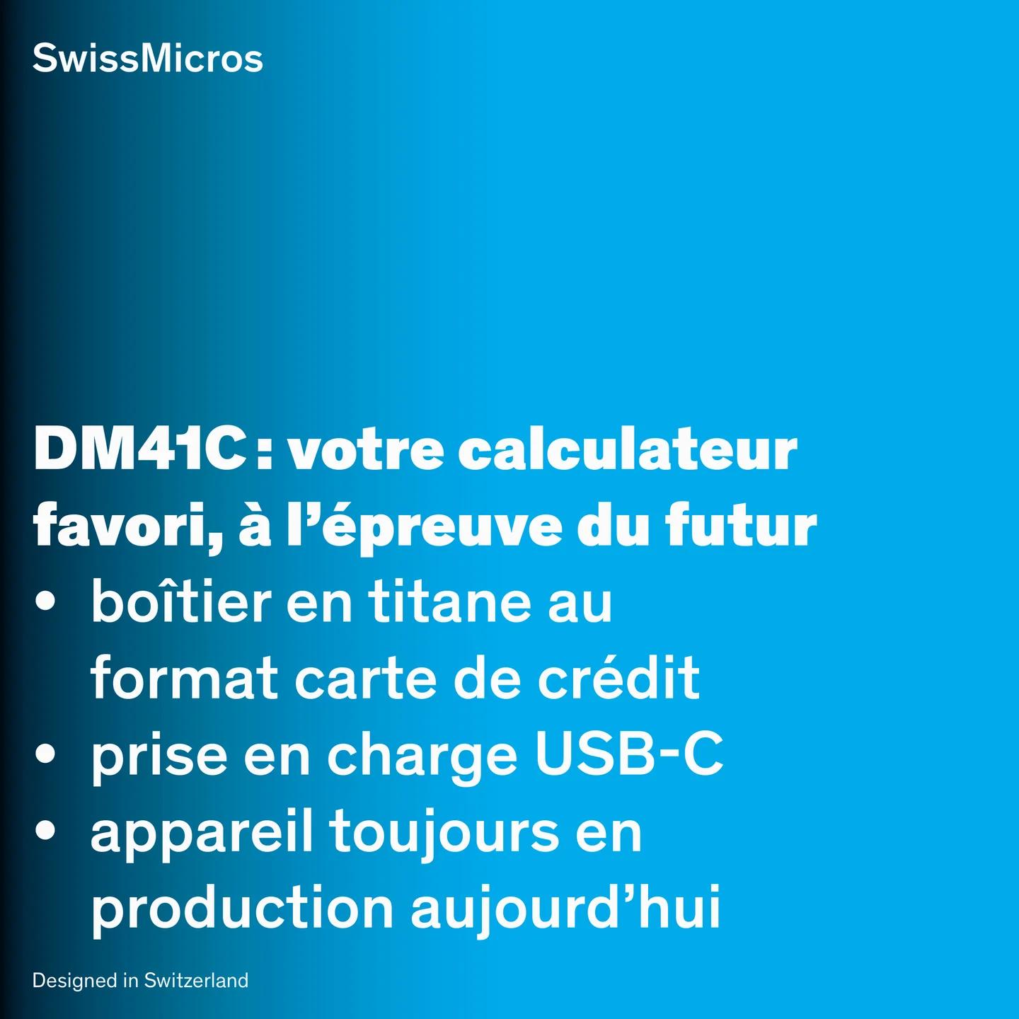 Calculateur du système DM41C