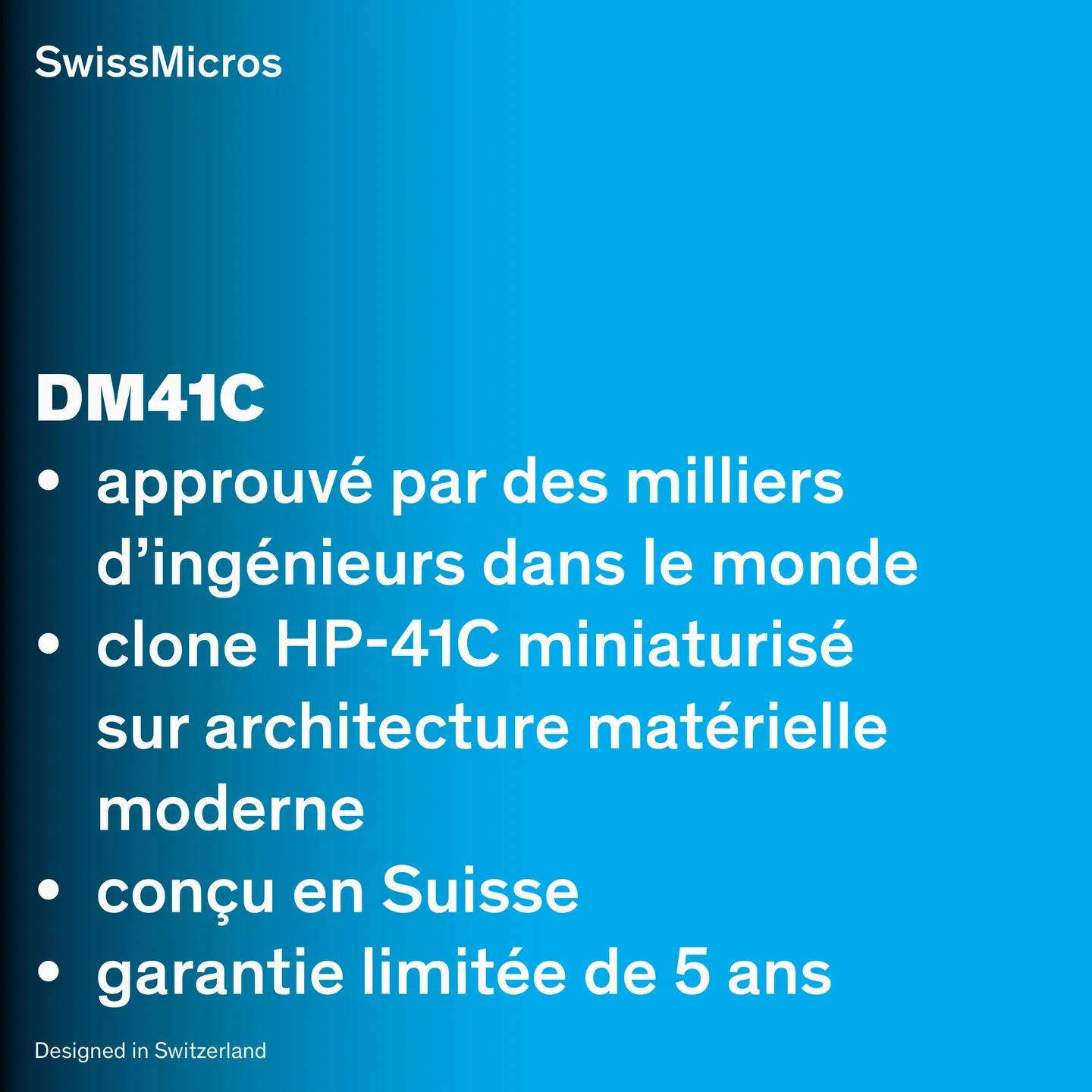 Calculateur du système DM41C