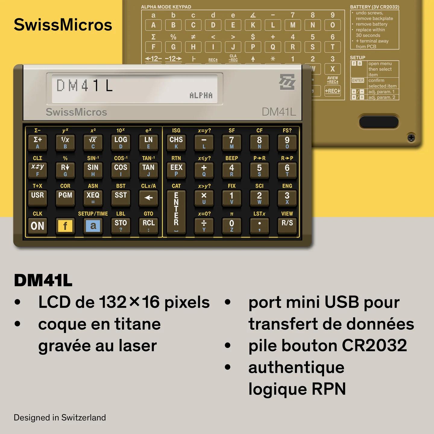 Calculateur du système DM41L