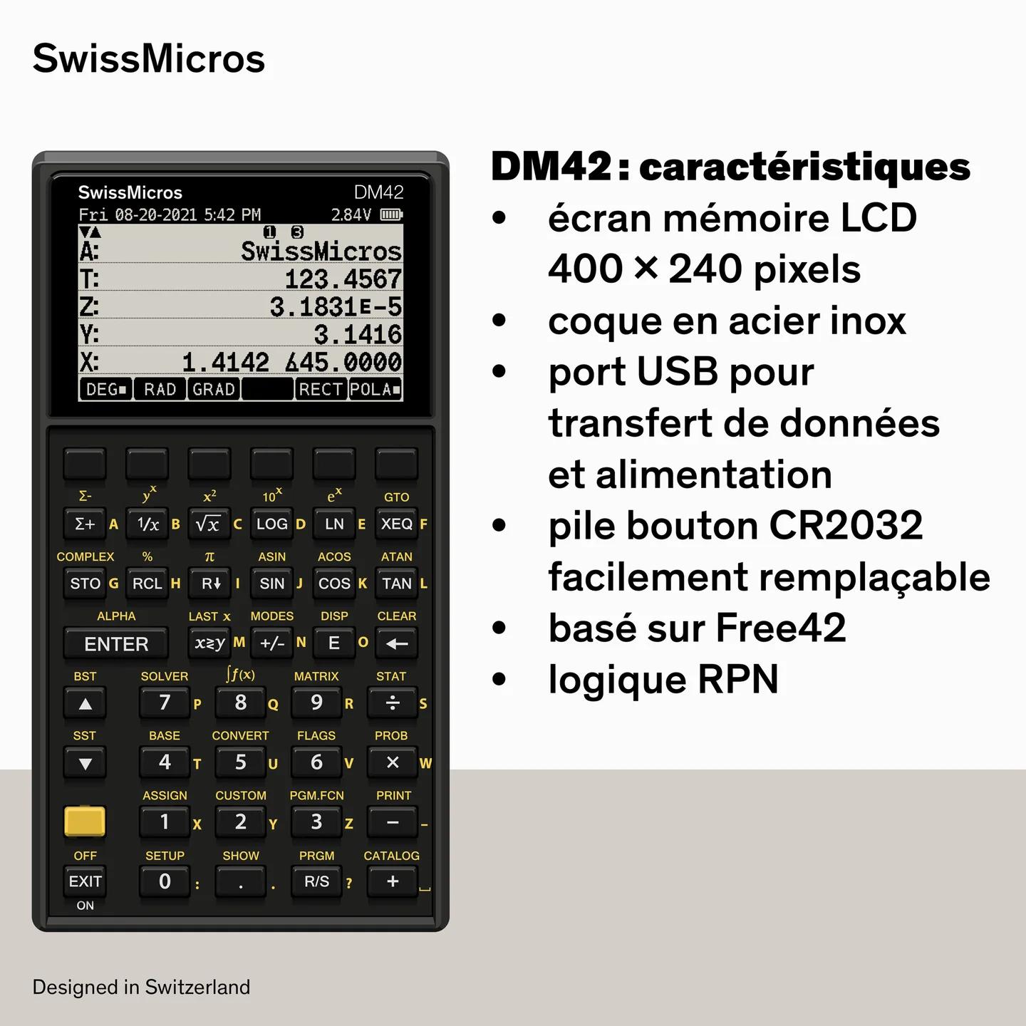 DM42 Scientific Calculator