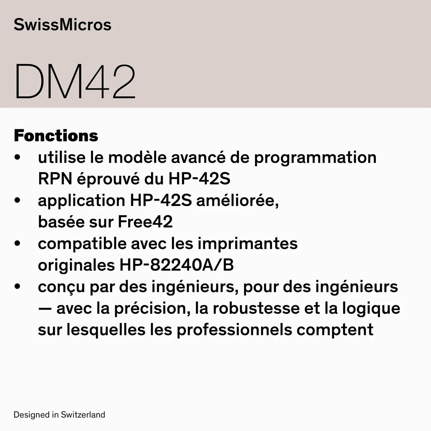 DM42 Scientific Calculator