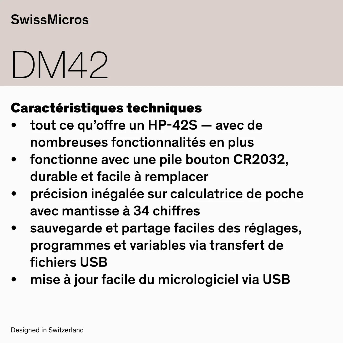 DM42 Scientific Calculator