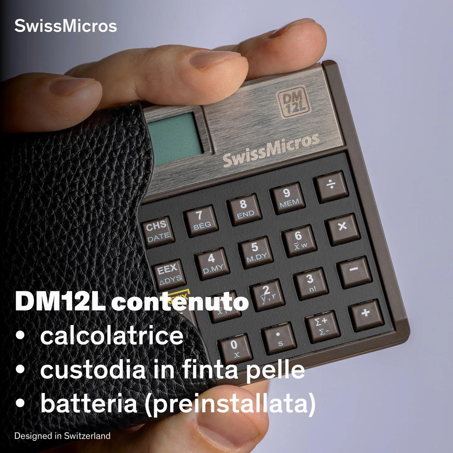 Calcolatrice finanziaria DM12L