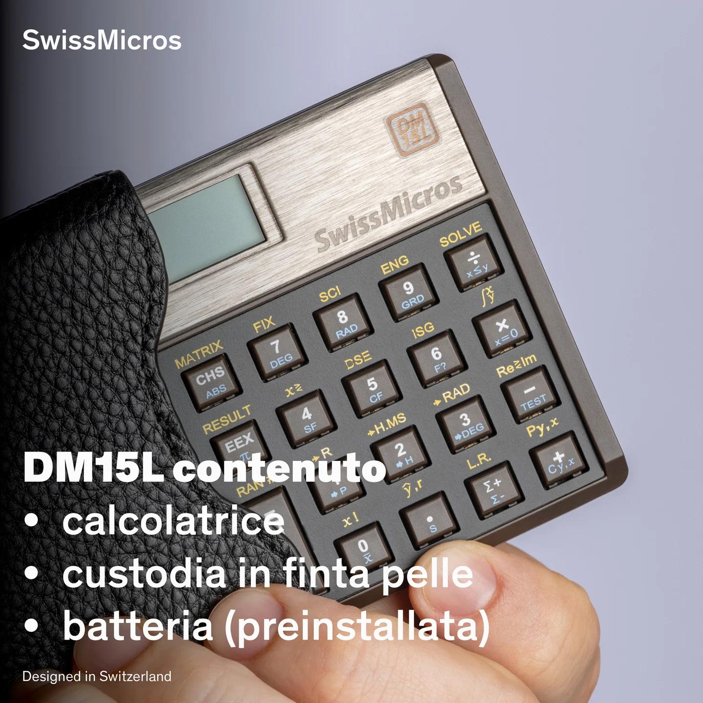Calcolatrice scientifica DM15L