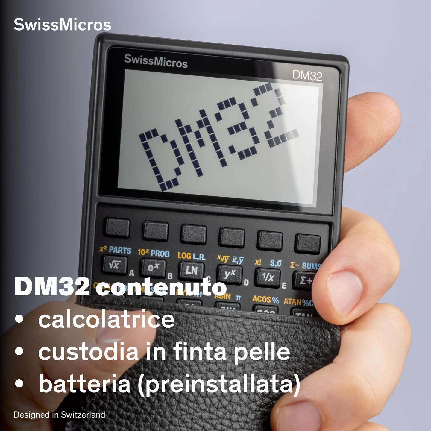 Calcolatrice scientifica DM32