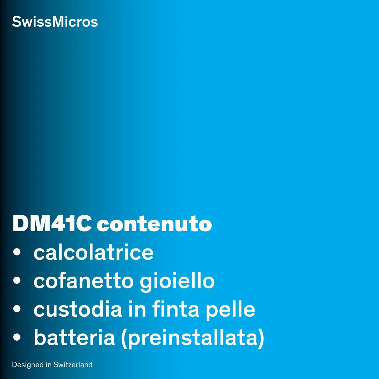 Calcolatrice di sistema DM41C