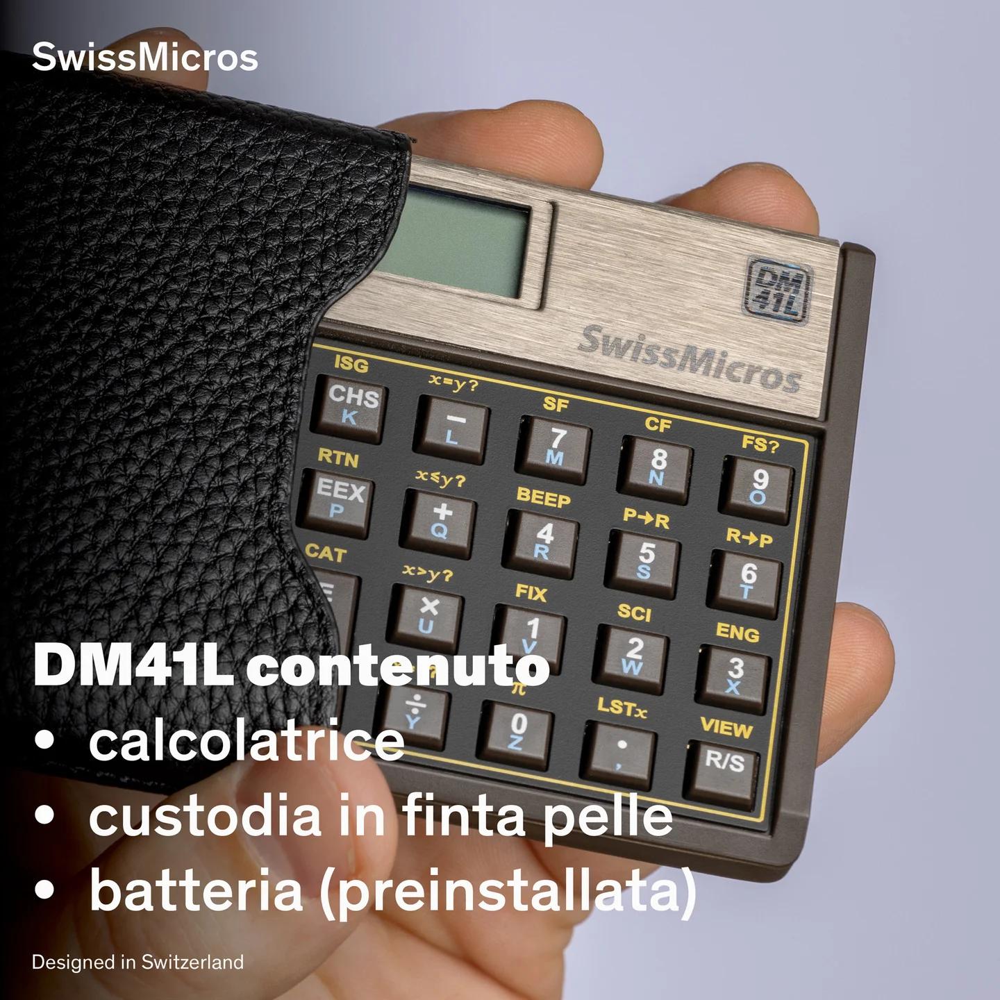Calcolatrice del sistema DM41L