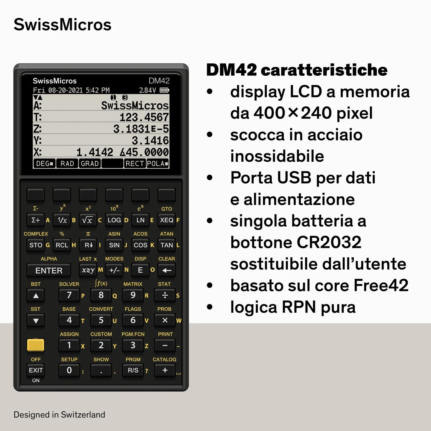 DM42 Scientific Calculator