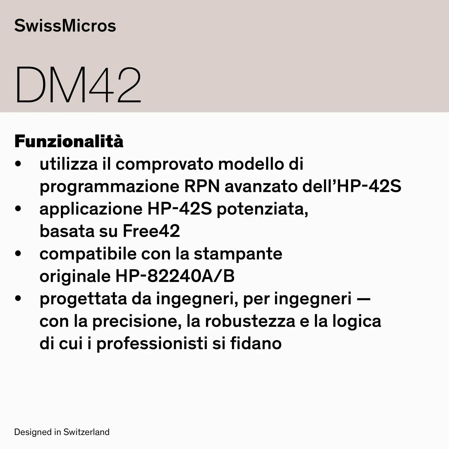 DM42 Scientific Calculator