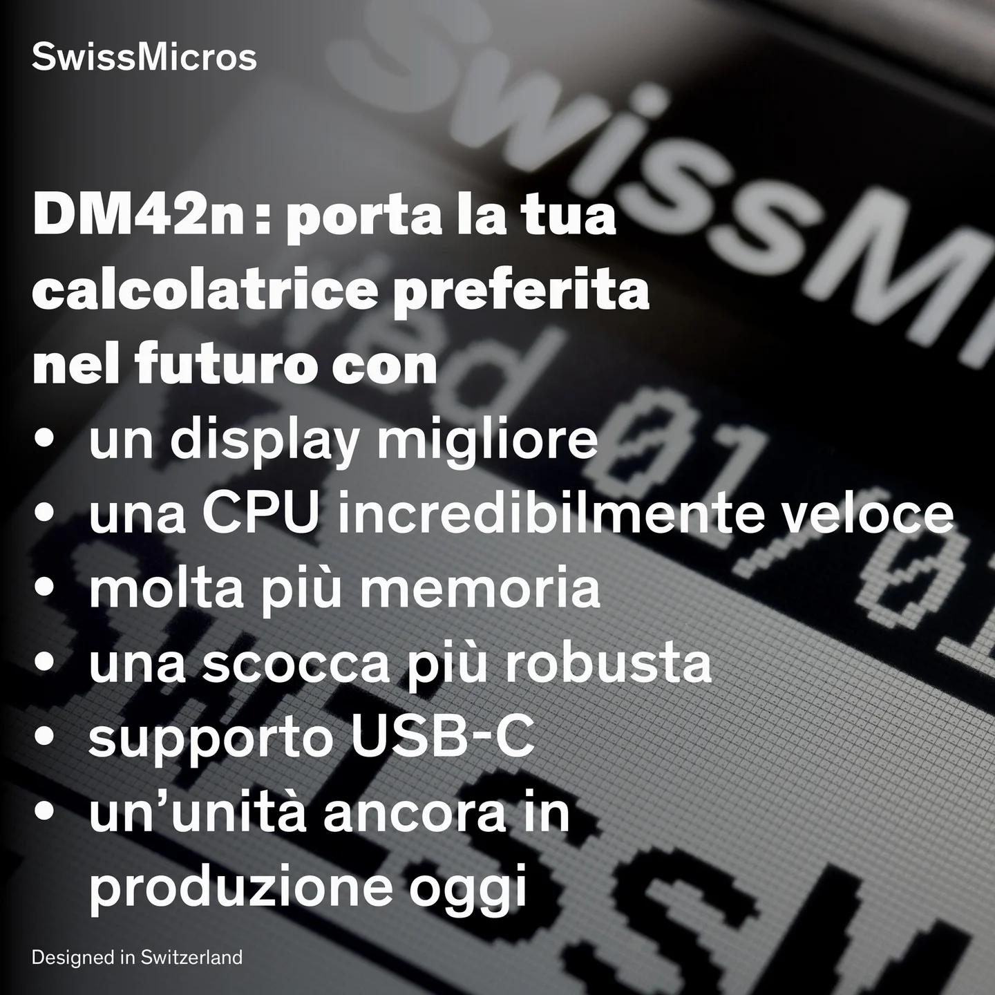 Calcolatrice scientifica DM42n