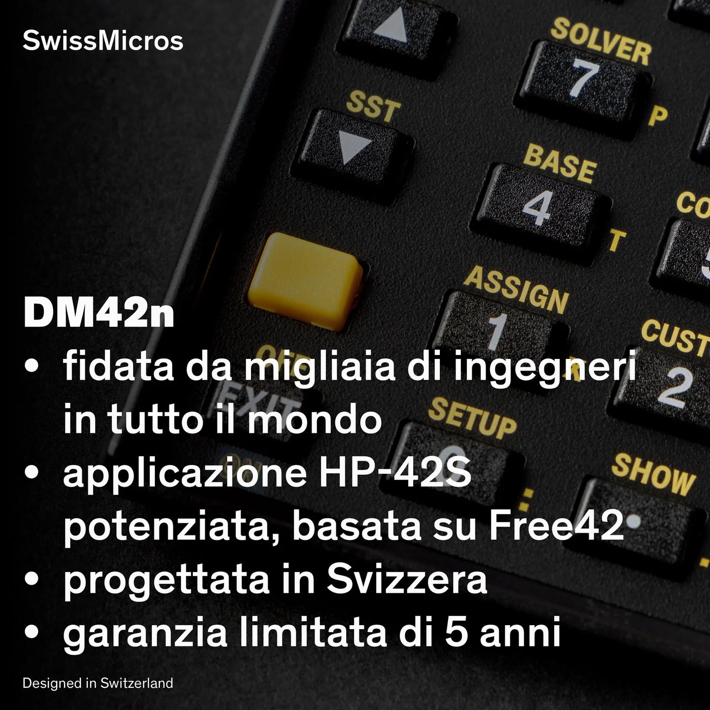 Calcolatrice scientifica DM42n