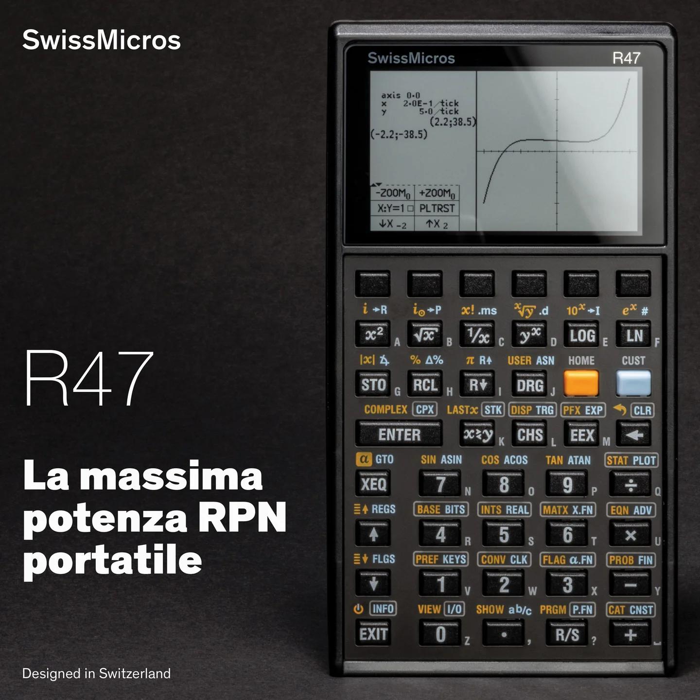 Calcolatrice scientifica R47
