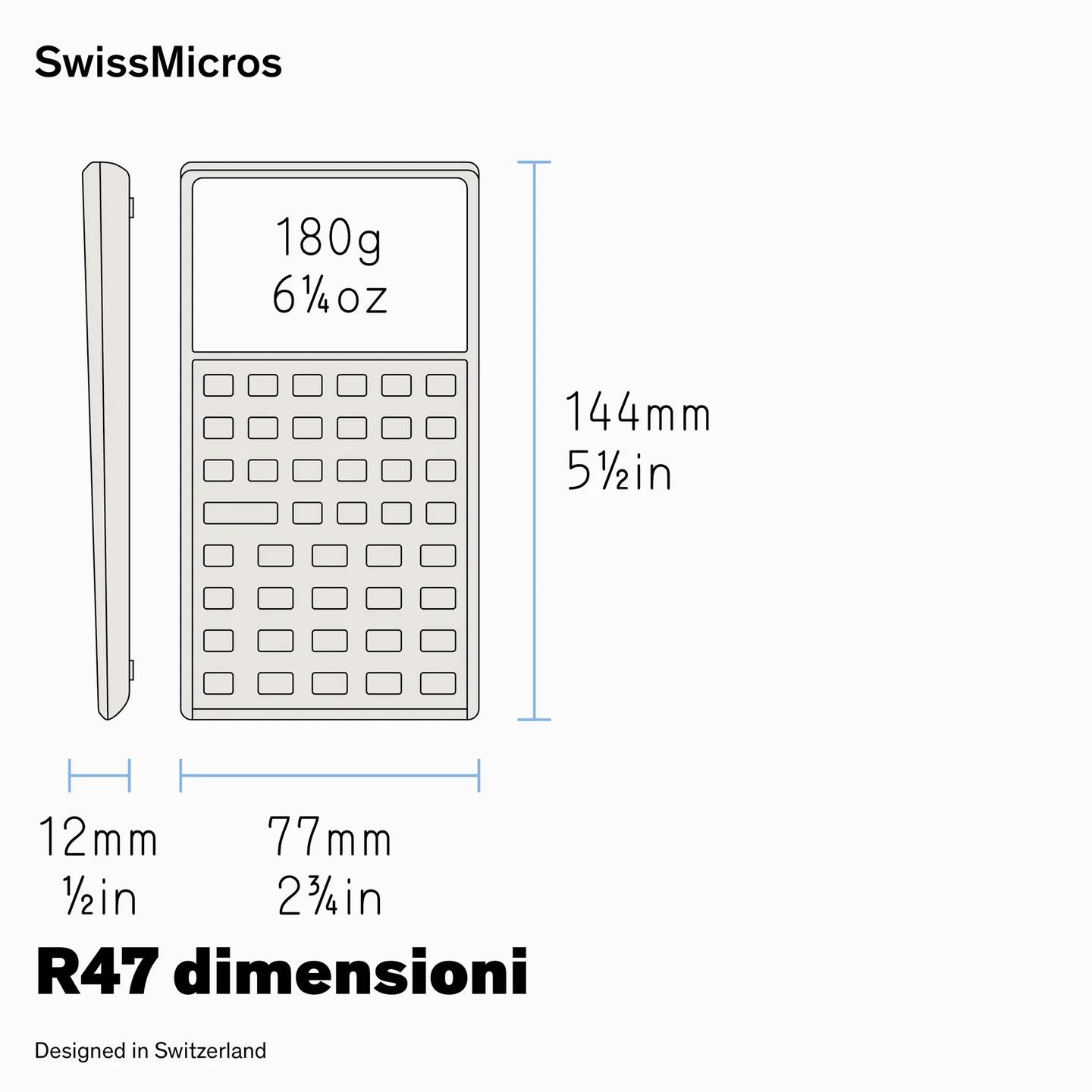Calcolatrice scientifica R47