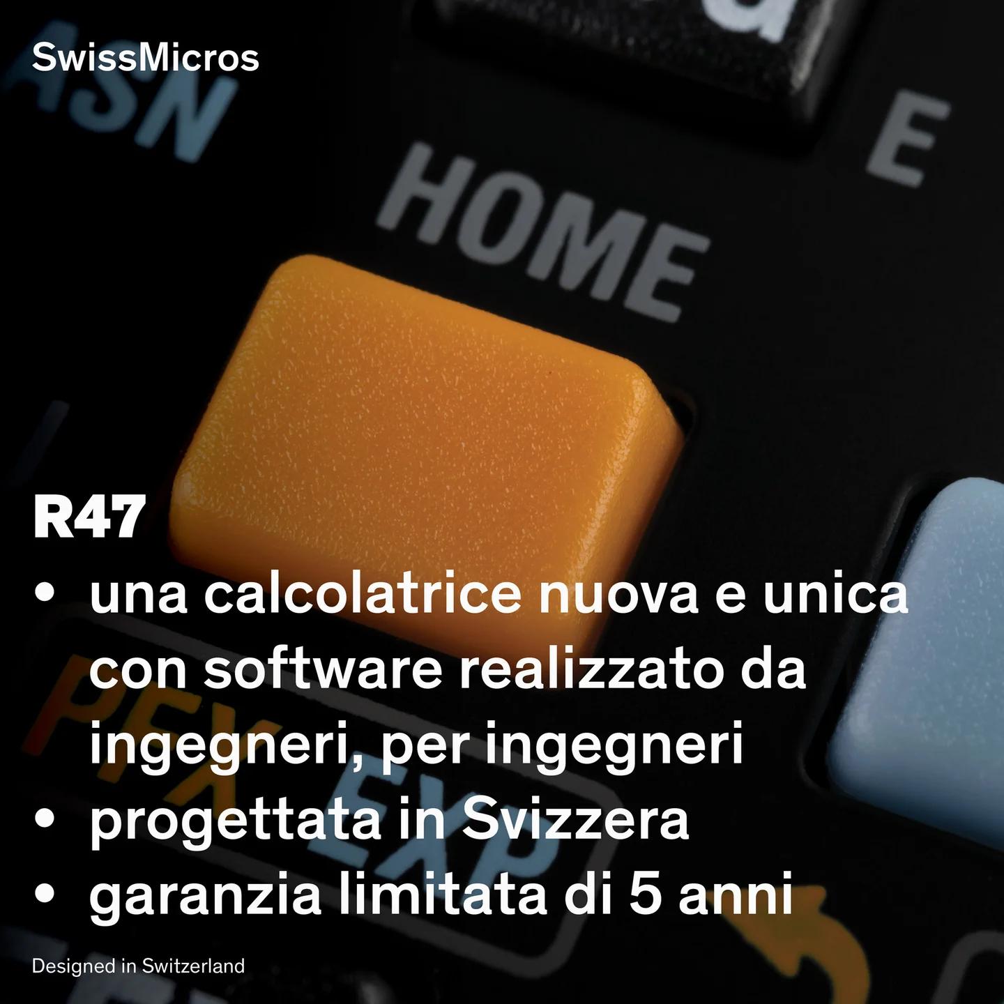 Calcolatrice scientifica R47