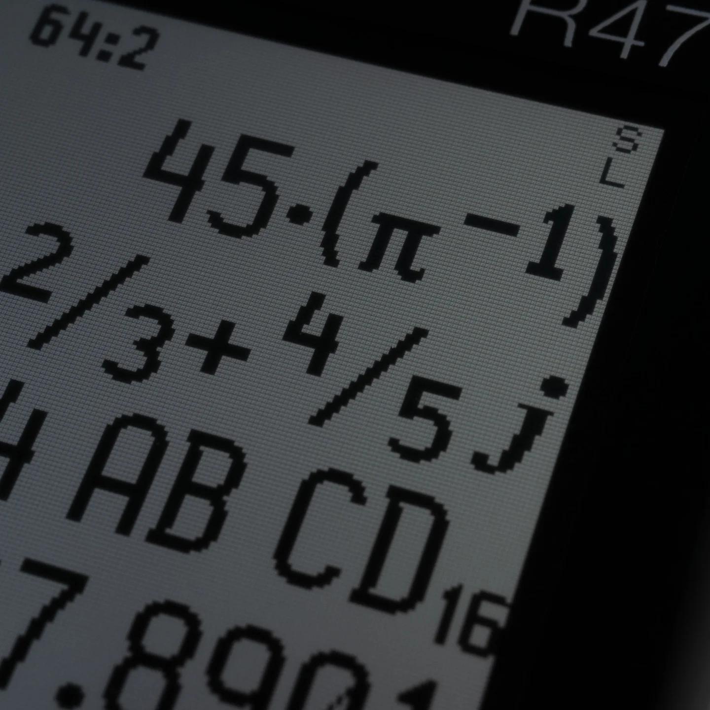 R47 Scientific Calculator